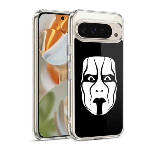 WWE Sting Face Soft Gel Case for Google Pixel 9 / Pixel 9 Pro