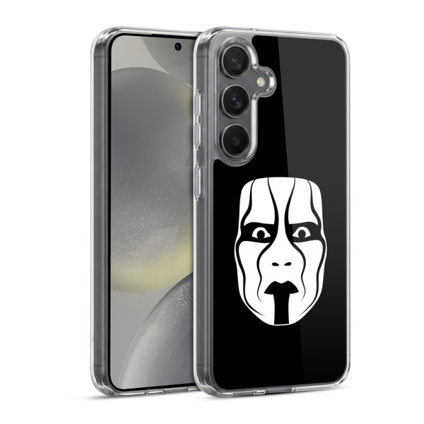 WWE Sting Face Soft Gel Case for Samsung Galaxy S24 5G & MagSafe