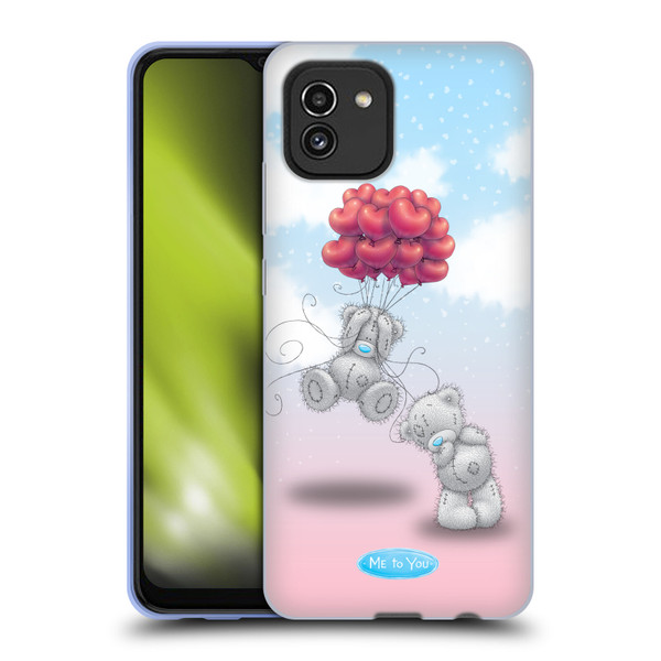 Me To You Classic Tatty Teddy Heart Balloons Soft Gel Case for Samsung Galaxy A03 (2021)