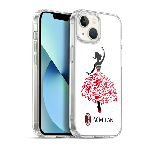 AC Milan Children Dream Big Soft Gel Case for Apple iPhone 13