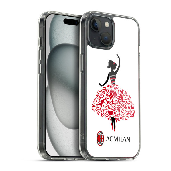 AC Milan Children Dream Big Soft Gel Case for Apple iPhone 15 Plus & MagSafe