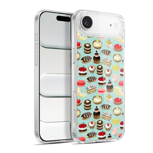 Andrea Lauren Design Food Pattern Desserts Soft Gel Case for Apple iPhone 17 Air