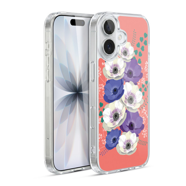 Anis Illustration Flowers Bouquet 4 Soft Gel Case for Apple iPhone 17