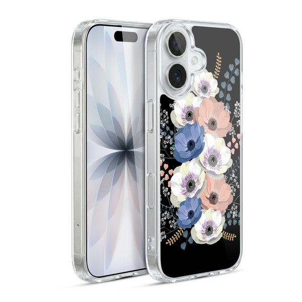 Anis Illustration Flowers Bouquet 5 Soft Gel Case for Apple iPhone 17