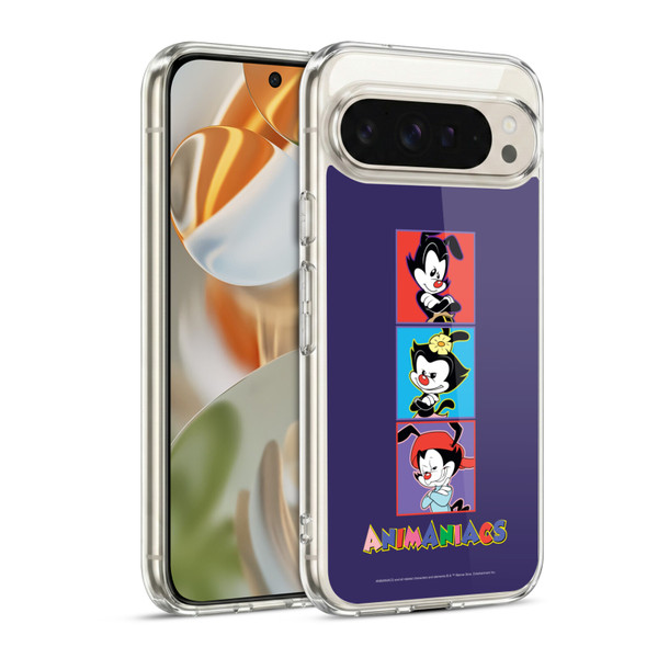 Animaniacs Graphics Tiles Soft Gel Case for Google Pixel 9 / Pixel 9 Pro