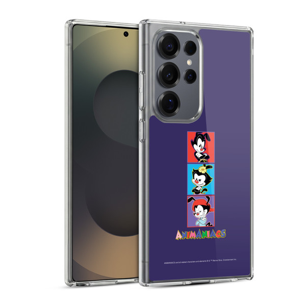 Animaniacs Graphics Tiles Soft Gel Case for Samsung Galaxy S25 Ultra & MagSafe