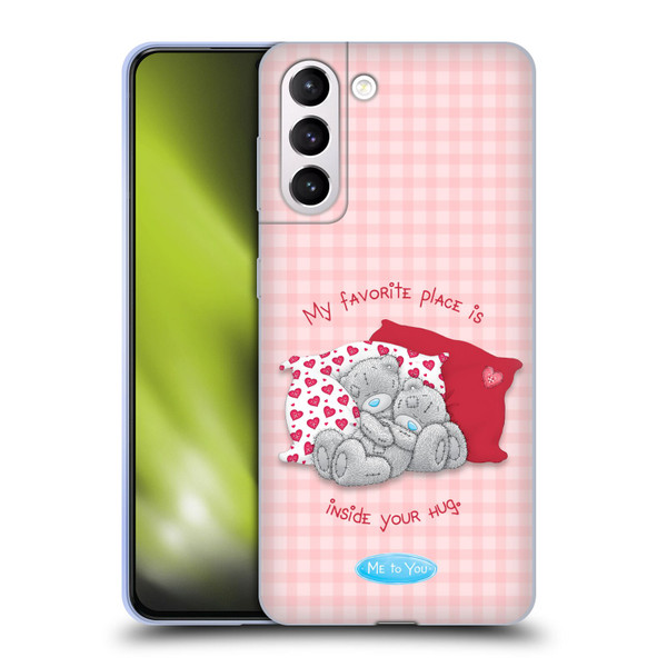 Me To You Classic Tatty Teddy Hug Soft Gel Case for Samsung Galaxy S21+ 5G