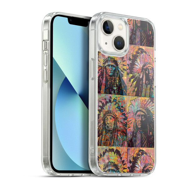 Dean Russo Pop Culture Chiefs Quadrant Soft Gel Case for Apple iPhone 13