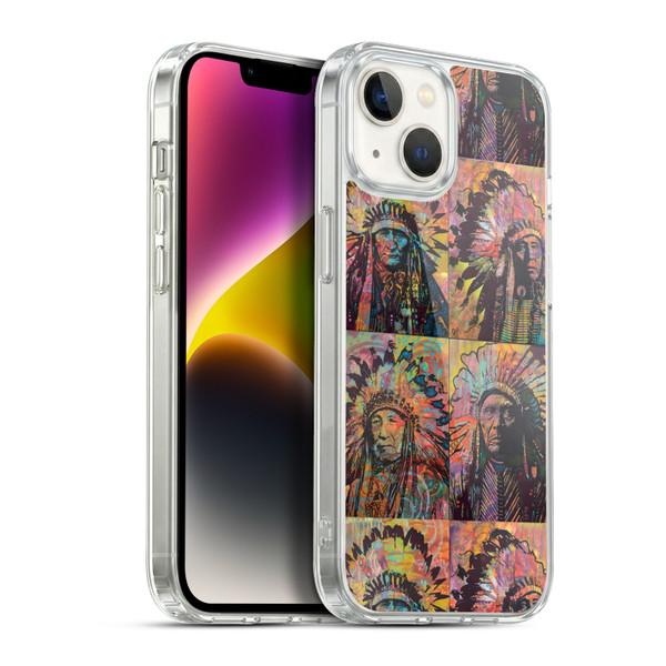 Dean Russo Pop Culture Chiefs Quadrant Soft Gel Case for Apple iPhone 14