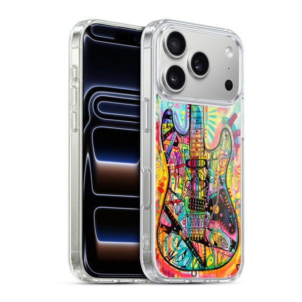 Dean Russo Pop Culture Guitar Soft Gel Case for Apple iPhone 17 Pro