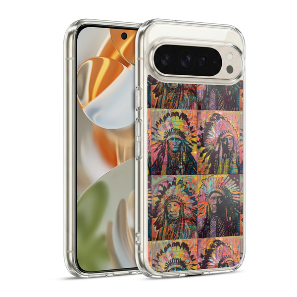 Dean Russo Pop Culture Chiefs Quadrant Soft Gel Case for Google Pixel 9 / Pixel 9 Pro