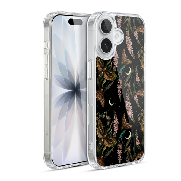 Episodic Drawing Pattern Death Head Pattern Soft Gel Case for Apple iPhone 17