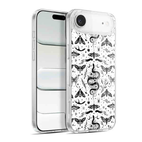 Episodic Drawing Pattern Flash Tattoo Soft Gel Case for Apple iPhone 17 Air