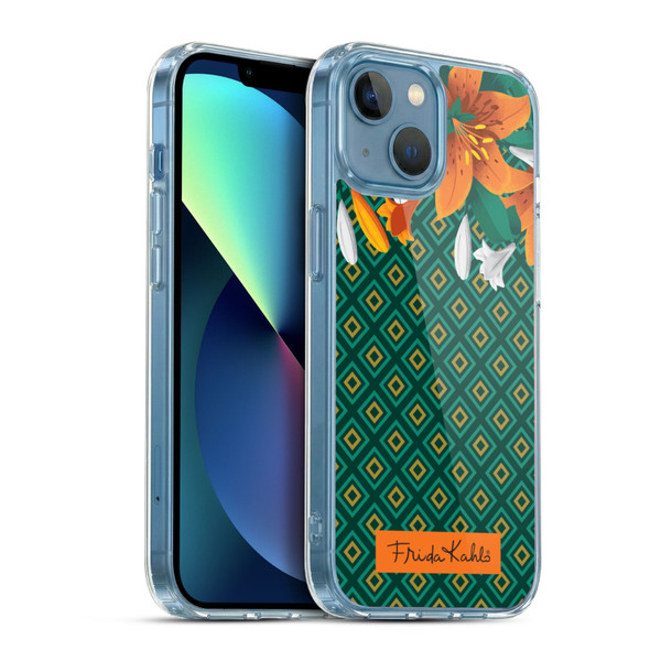 Frida Kahlo Flowers Lilies Soft Gel Case for Apple iPhone 13 Mini & MagSafe