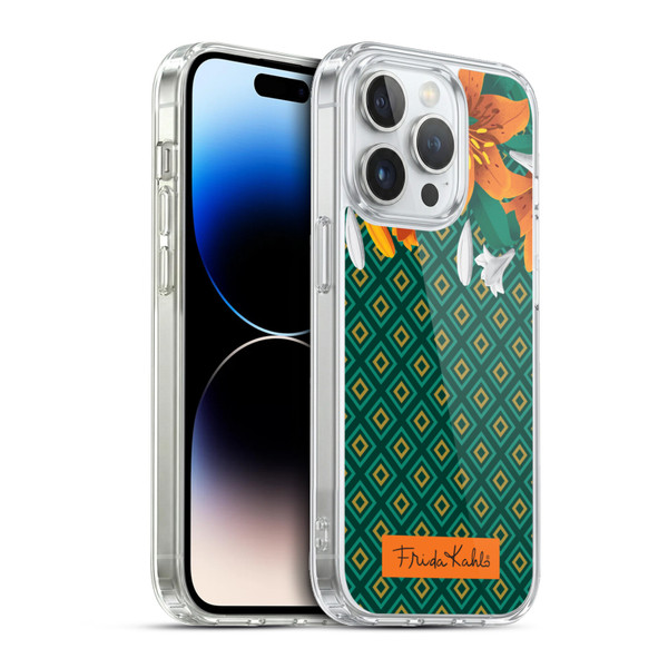 Frida Kahlo Flowers Lilies Soft Gel Case for Apple iPhone 13 Pro & MagSafe