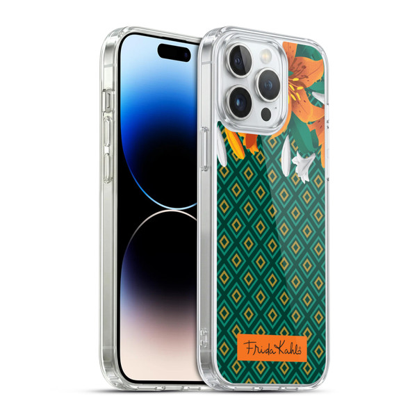 Frida Kahlo Flowers Lilies Soft Gel Case for Apple iPhone 14 Pro Max & MagSafe