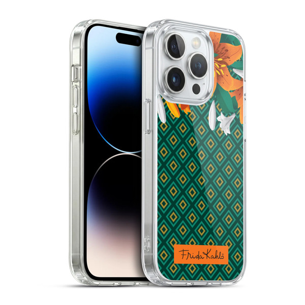 Frida Kahlo Flowers Lilies Soft Gel Case for Apple iPhone 14 Pro & MagSafe