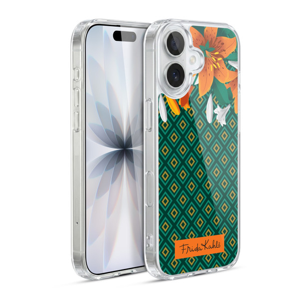 Frida Kahlo Flowers Lilies Soft Gel Case for Apple iPhone 17