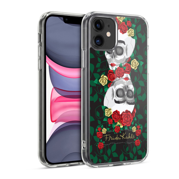 Frida Kahlo Roses Mirror Soft Gel Case for Apple iPhone 11