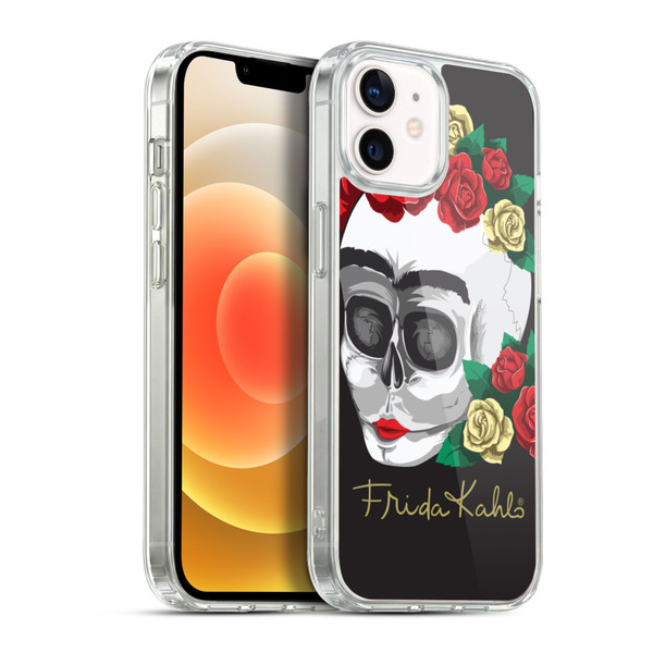 Frida Kahlo Roses Skull Soft Gel Case for Apple iPhone 12 / iPhone 12 Pro & MagSafe