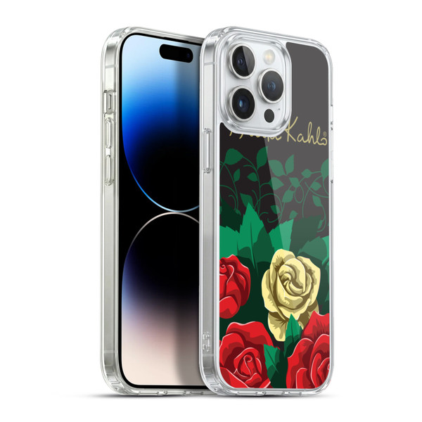 Frida Kahlo Roses Blooms Soft Gel Case for Apple iPhone 13 Pro Max & MagSafe