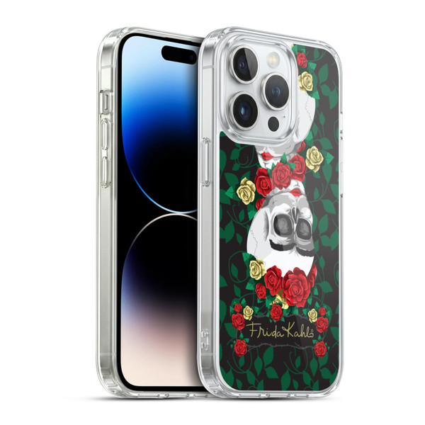 Frida Kahlo Roses Mirror Soft Gel Case for Apple iPhone 14 Pro & MagSafe