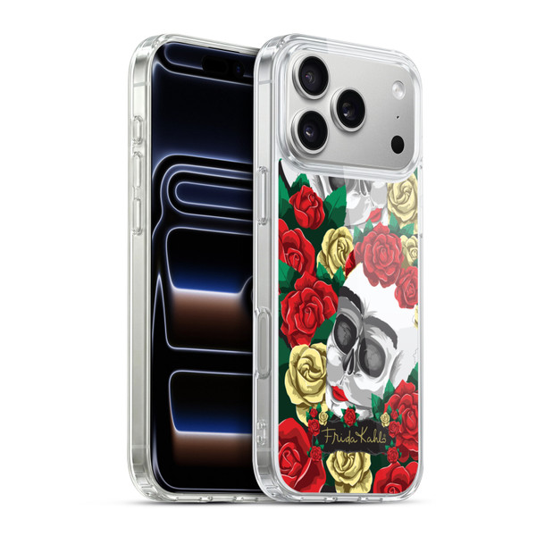 Frida Kahlo Roses Pair Skull Soft Gel Case for Apple iPhone 17 Pro Max