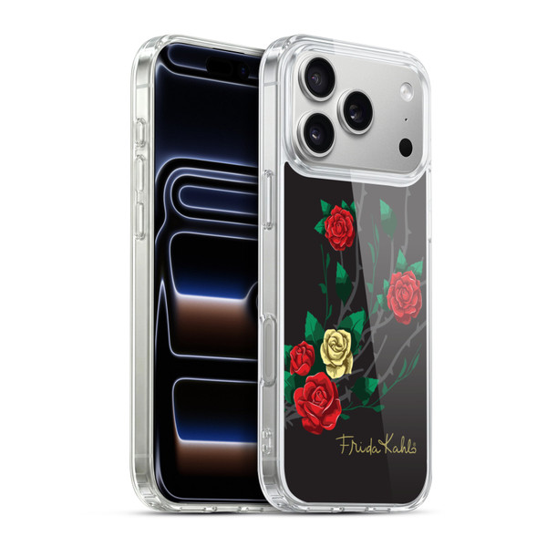 Frida Kahlo Roses Shrub Soft Gel Case for Apple iPhone 17 Pro Max