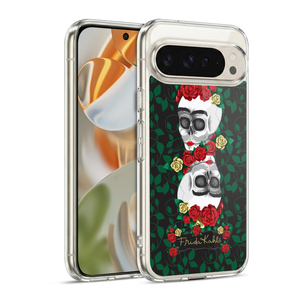 Frida Kahlo Roses Mirror Soft Gel Case for Google Pixel 9 / Pixel 9 Pro
