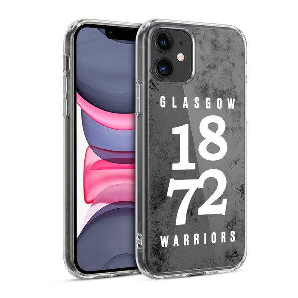 Glasgow Warriors Graphics 1872 Warriors Soft Gel Case for Apple iPhone 11