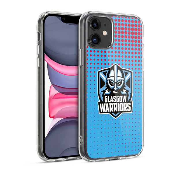 Glasgow Warriors Graphics Red And Blue Soft Gel Case for Apple iPhone 11