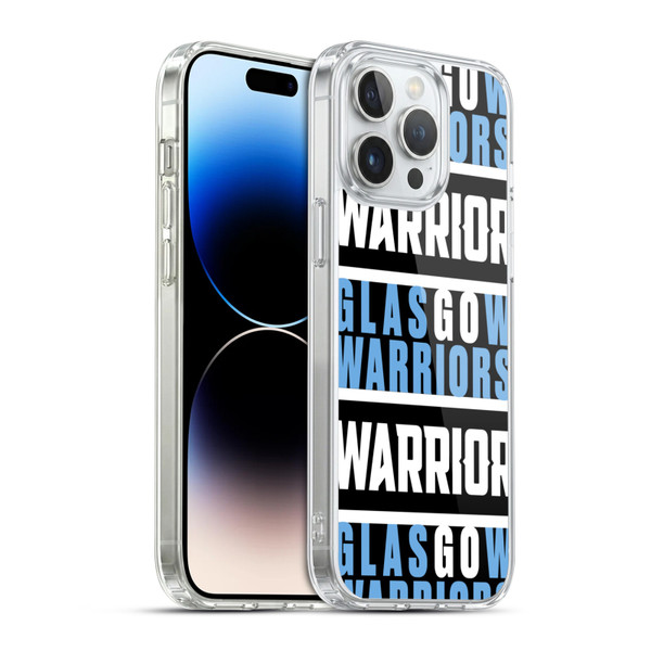 Glasgow Warriors Graphics Warrior Soft Gel Case for Apple iPhone 14 Pro Max & MagSafe
