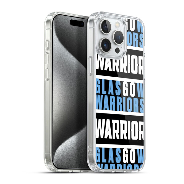 Glasgow Warriors Graphics Warrior Soft Gel Case for Apple iPhone 15 Pro Max & MagSafe