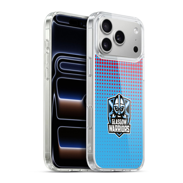 Glasgow Warriors Graphics Red And Blue Soft Gel Case for Apple iPhone 17 Pro Max