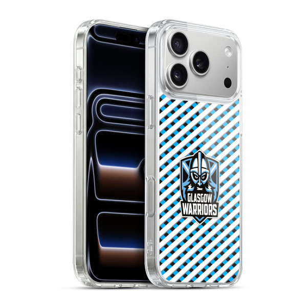 Glasgow Warriors Graphics Stripes Soft Gel Case for Apple iPhone 17 Pro Max