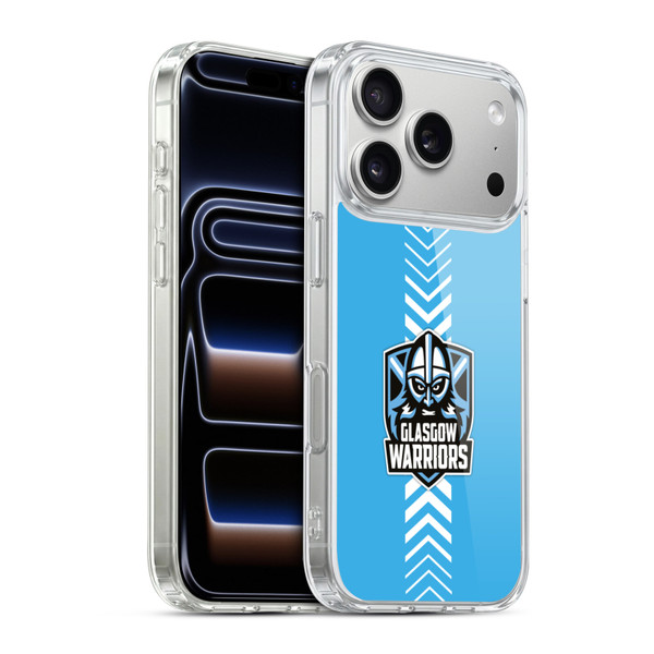 Glasgow Warriors Graphics Arrow Soft Gel Case for Apple iPhone 17 Pro