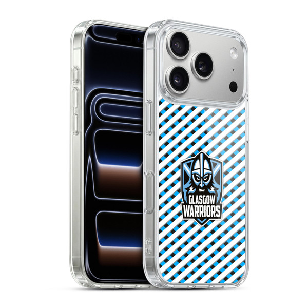 Glasgow Warriors Graphics Stripes Soft Gel Case for Apple iPhone 17 Pro