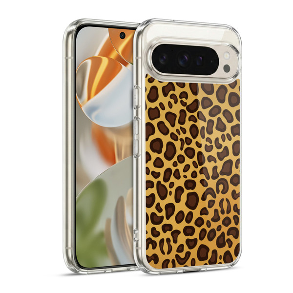 Haroulita Animal Prints Leopard Soft Gel Case for Google Pixel 9 / Pixel 9 Pro