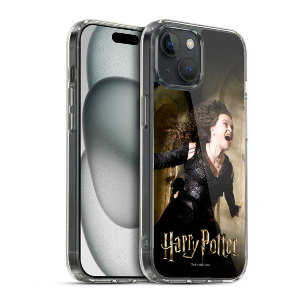 Harry Potter Half-Blood Prince III Bellatrix Lestrange Soft Gel Case for Apple iPhone 15 & MagSafe
