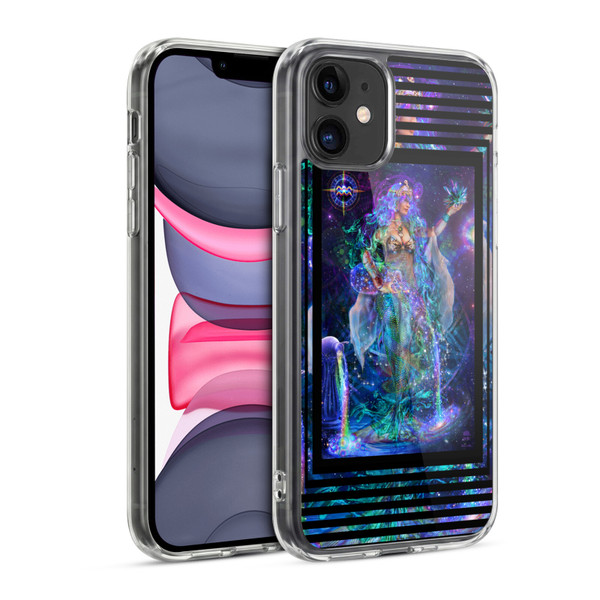 Jumbie Art Visionary Aquarius Soft Gel Case for Apple iPhone 11
