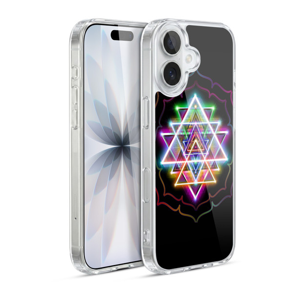 Jumbie Art Visionary Sri Yantra Soft Gel Case for Apple iPhone 17