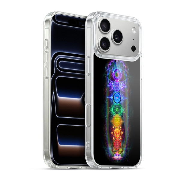 Jumbie Art Visionary Chakras Soft Gel Case for Apple iPhone 17 Pro Max
