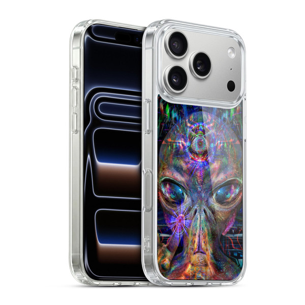 Jumbie Art Visionary Alien Soft Gel Case for Apple iPhone 17 Pro