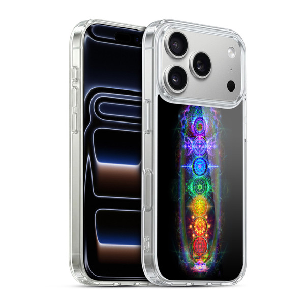 Jumbie Art Visionary Chakras Soft Gel Case for Apple iPhone 17 Pro