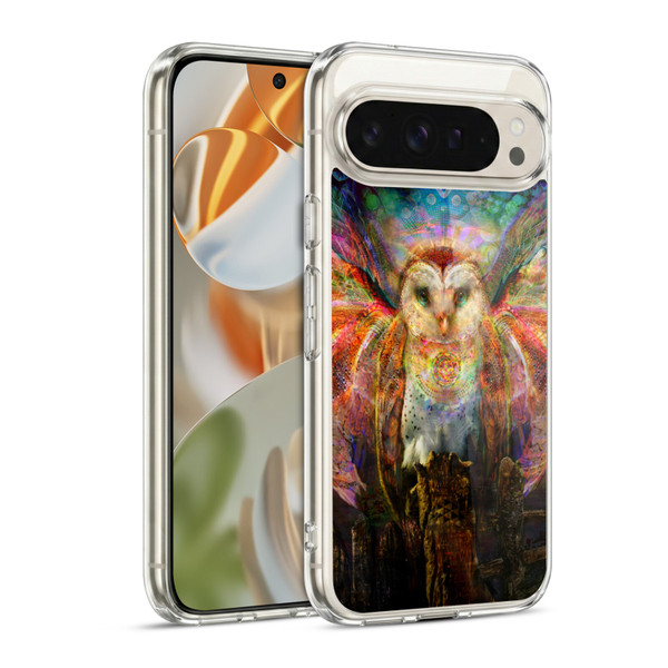 Jumbie Art Visionary Owl Soft Gel Case for Google Pixel 9 / Pixel 9 Pro