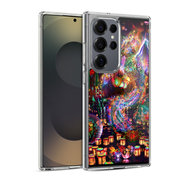 Jumbie Art Visionary Phoenix Soft Gel Case for Samsung Galaxy S25 Ultra & MagSafe
