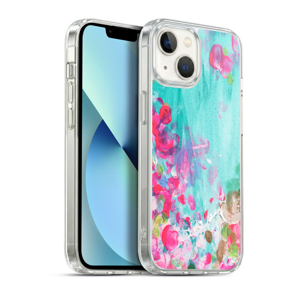 Mai Autumn Floral Garden May Soft Gel Case for Apple iPhone 13