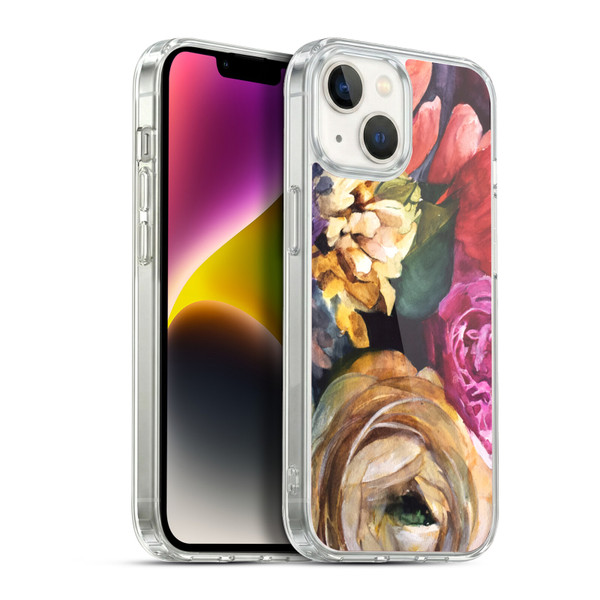 Mai Autumn Floral Garden Wild Soft Gel Case for Apple iPhone 14
