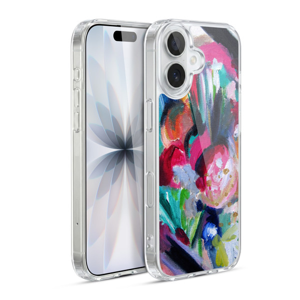 Mai Autumn Floral Garden Abstract Soft Gel Case for Apple iPhone 17