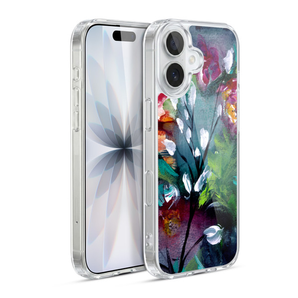 Mai Autumn Floral Garden Night Soft Gel Case for Apple iPhone 17